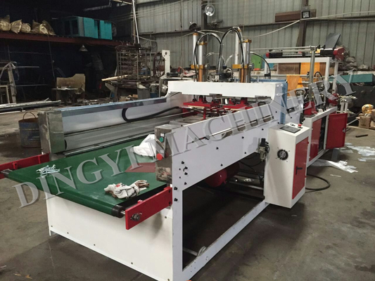 Fully Automaic Two Layer Four Lines Bottom Sealing Plastic Bag Making Machine